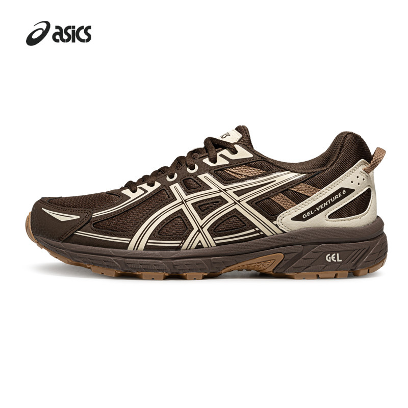 ASICS亚瑟士新款GEL-VENTURE 6情侣户外越野跑鞋复古运动休闲鞋