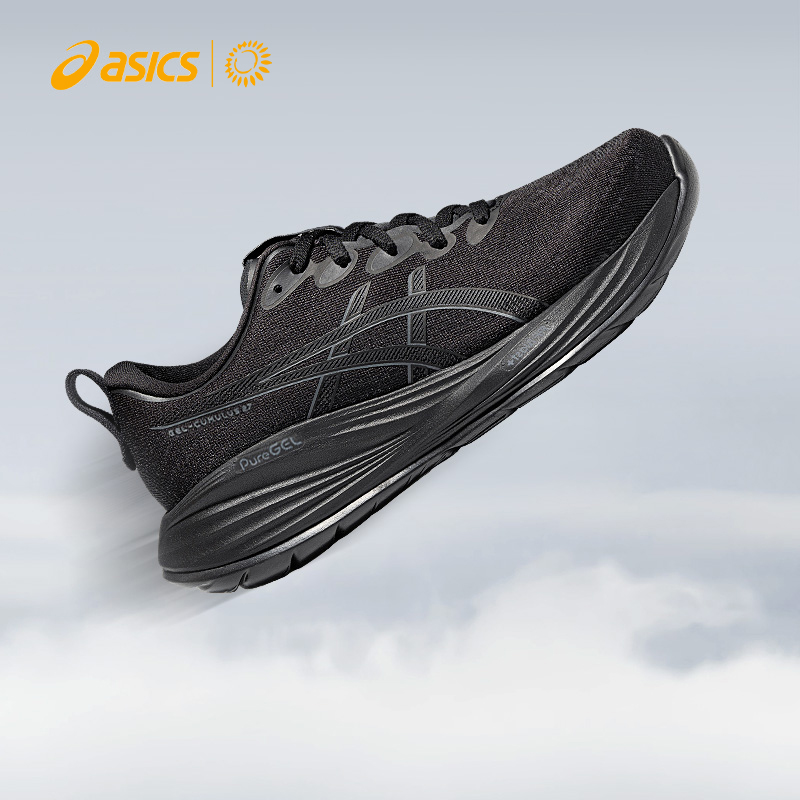 亚瑟士男子缓震回弹跑步鞋