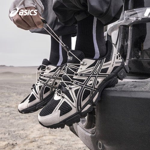 亚瑟士男子越野跑鞋耐磨抓地