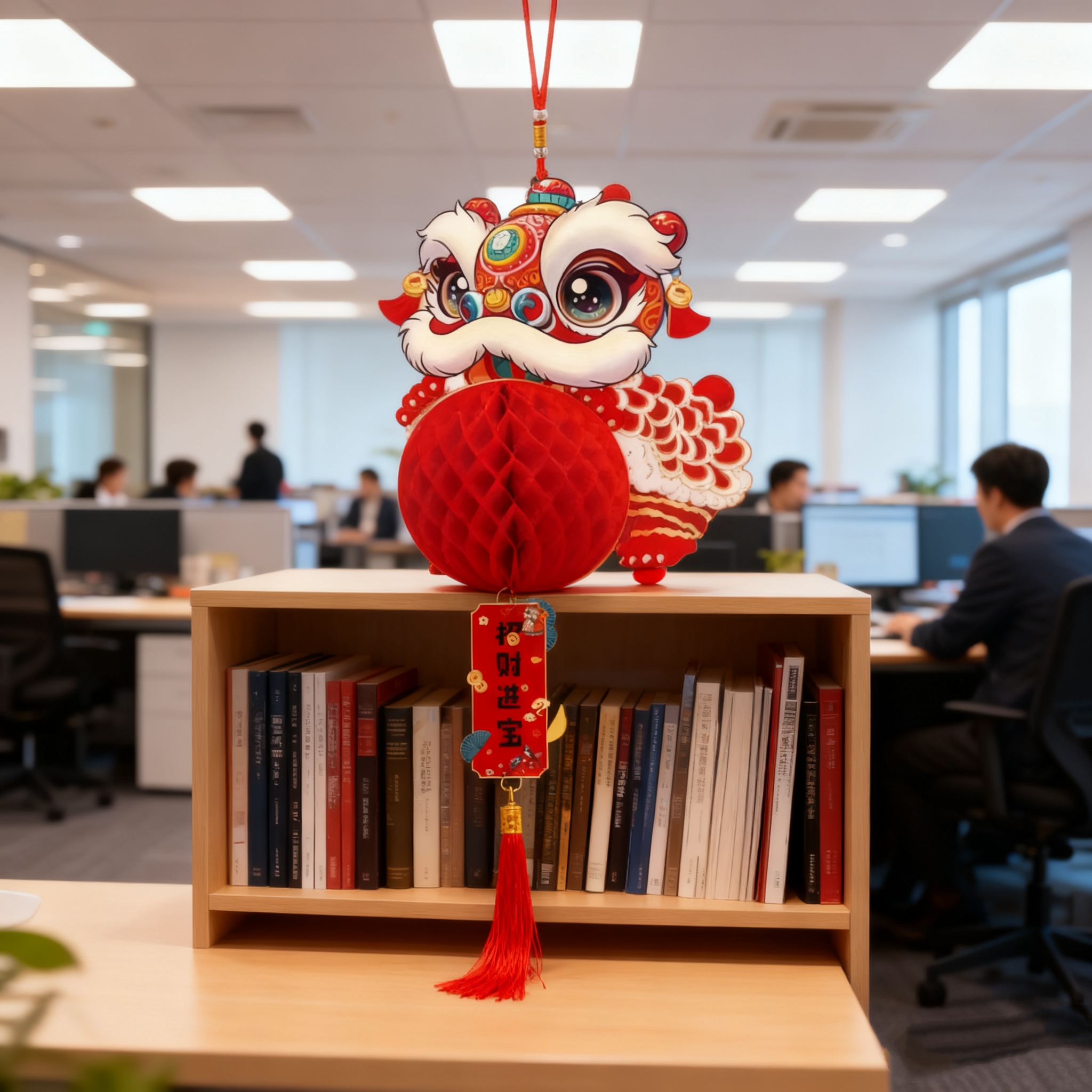 2026新款马年新年装饰福字门贴春节贴纸过年挂件入户大门挂饰窗花