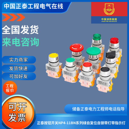 正泰NP4系列自复位自锁断路器