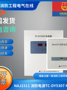 正品营口天成NAJ2311 消防电源TC-DY5307 电源箱壁挂型