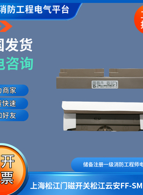 上海松江FF-SMCO2S防火门门磁模块开关SMCO2S门磁开关一体式双门