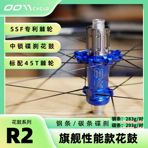 0011cycleR2碟刹花鼓超轻