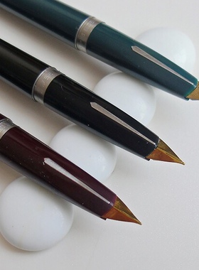 库存英雄240飞机尖钢笔复古收藏老款文具90年代上海总厂生产