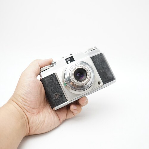德国爱克发全机械胶片相机银色