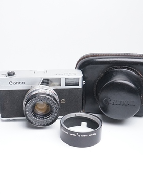 Canon佳能canonet 胶片相机45/1.9镜头全金属机械135胶卷旁轴皮套