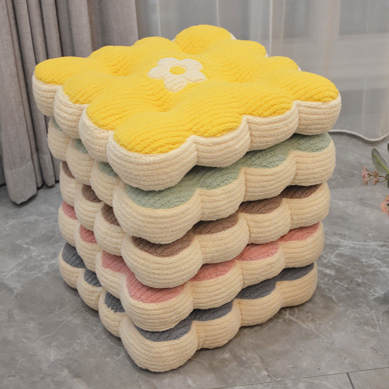 坐垫屁垫椅子垫冬季加厚学生宿舍教室坐垫办公室久坐地上座椅垫子