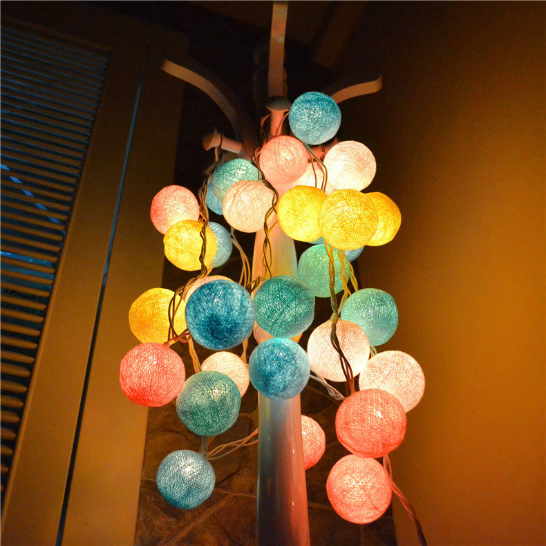 遥控usb灯带手工创意灯饰泰国线球灯串藤球led彩灯闪灯浪漫卧室灯