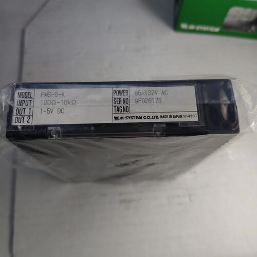 议价M-SYSTEM信号变换器FMS-6-KFMS-6FMS-6-K/Q