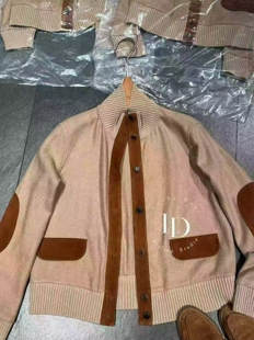 气质驼色立领拼皮休闲夹克外套 时尚 价格私询2025秋季 新款