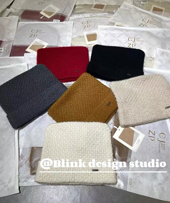 价格私询 2025秋季新款 CJZP时尚百搭羊绒帽