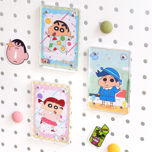 亚克力拍立得相框磁吸旅游照片墙卡片展示架小卡相片冰箱贴展示框