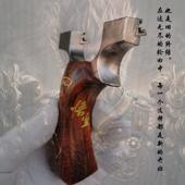 新款 钛合金龙齿快压弹弓高档手柄实木柄反曲成人户外高精准 正品