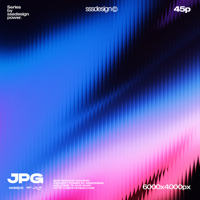 3SD3未来科技赛博酸性模糊长虹玻璃炫彩渐变主画面KV背景图片素材