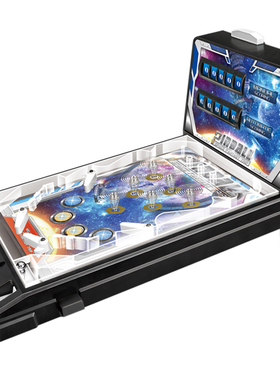 桌游桌面桌上弹珠台玩具儿童三维游戏机迷你弹珠机打弹子机弹球机