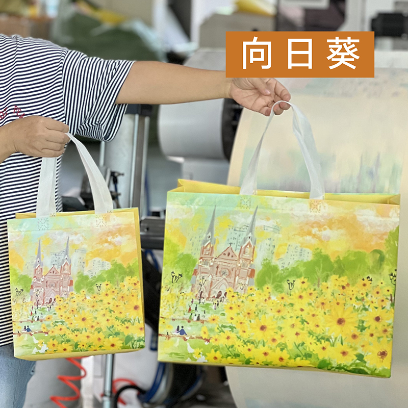 无纺布袋时尚外卖男女服装店手提袋定制logo大号加厚环保防水布袋