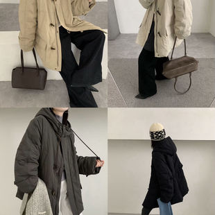 2025冬新款 极简慵懒羽绒外套 韩版