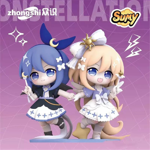 正版苏米十二星座盲盒手办