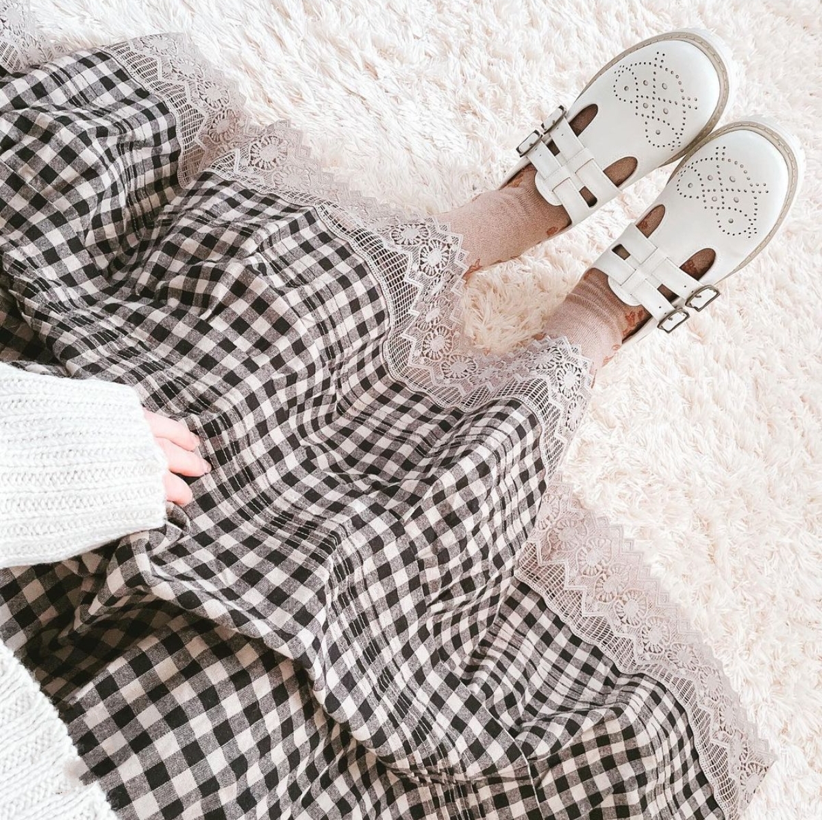 日系复古经典高雅森林系制服鞋