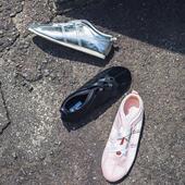 L炒好质感 复古休闲运动风休闲鞋 复古miu系芭蕾风 平底单鞋