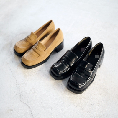 KAS日系复古厚底乐福鞋牛津鞋