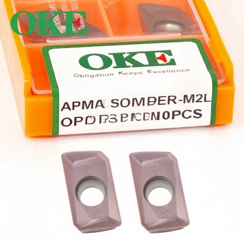 OKE 不锈钢数控铣刀片APMT160408/1135PDER-M2 OP1215 正品保证
