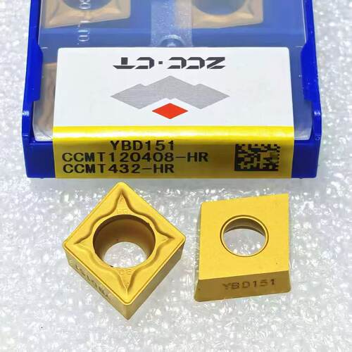 株洲钻石数控镗孔刀片CCMT120408HR YBD151 YBD152内孔刀粒正品