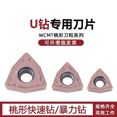 日本U钻快速钻暴力钻刀片WCMX030208 040208 WCMT050308FN ACZ330