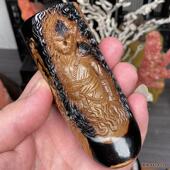 天然保真海柳烟嘴粗中细烟通用血柳循环活性碳拉杆香菸过滤器悟空