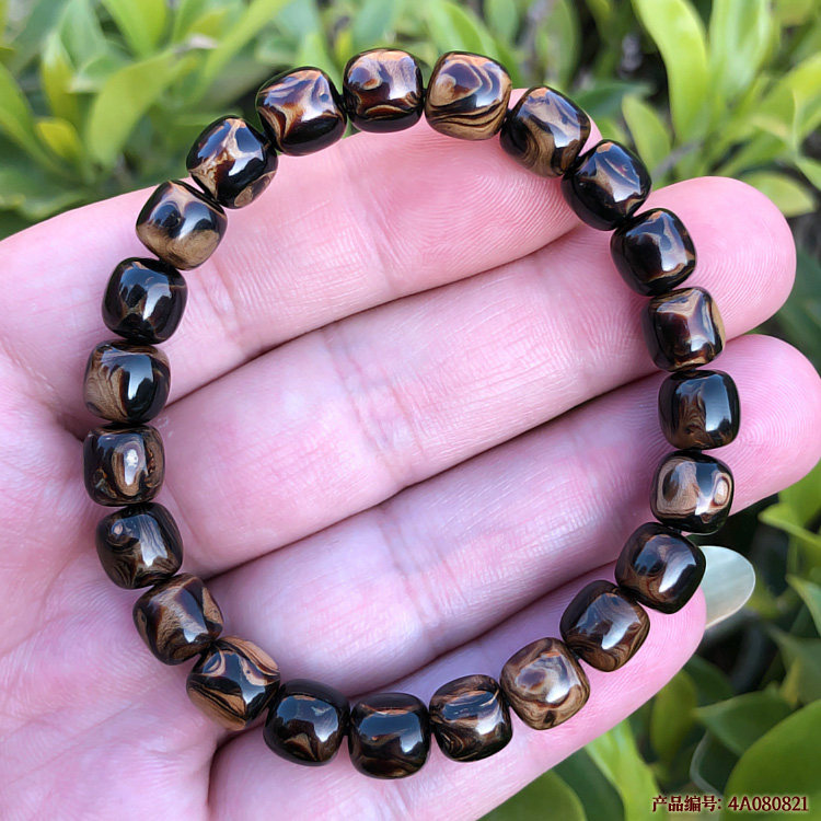 天然海柳手串男女情侣情人小六礼物佛珠念珠8x8mm桶珠鼓珠x纹包邮