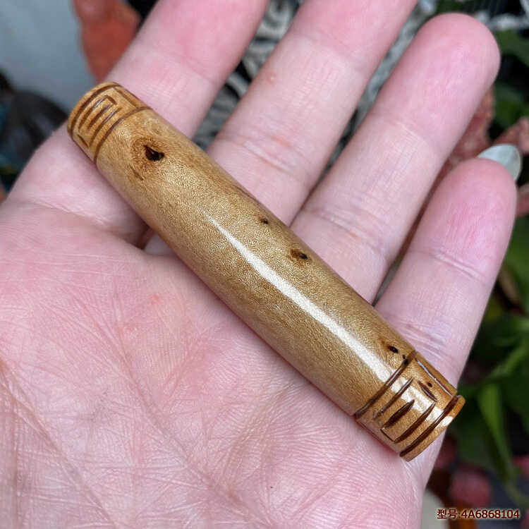 天然海柳烟嘴手工烟斗老式传统天珠男士专用过滤芯便携复古送礼物