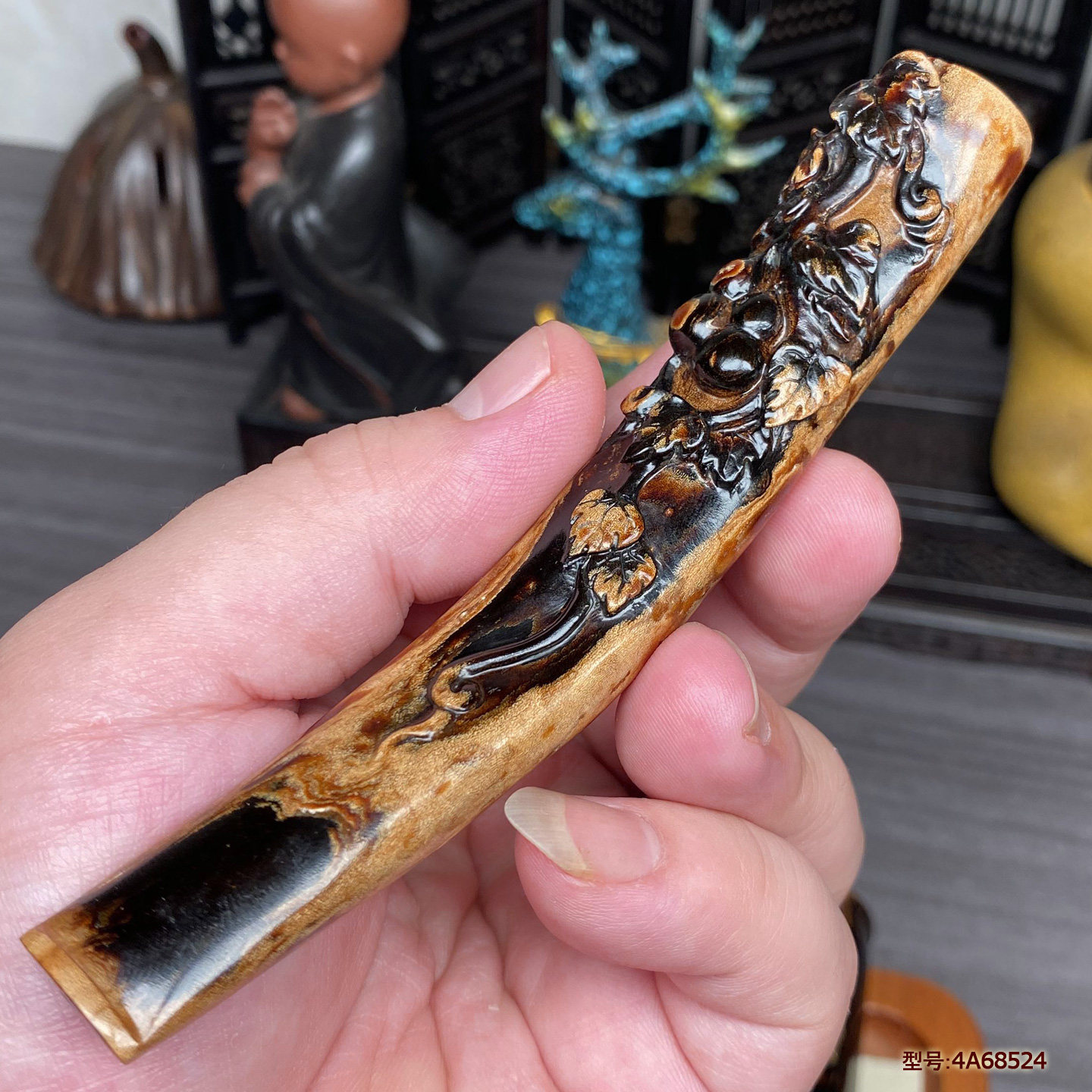 天然保真海柳烟嘴葫芦