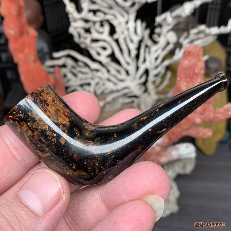 精品烟斗式海柳烟嘴粗中细支烟通用循环双重过滤器可清洗清肺礼品