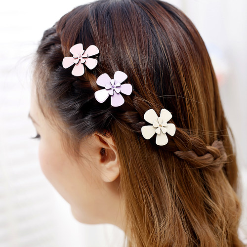 佩妮发饰花朵边夹韩国