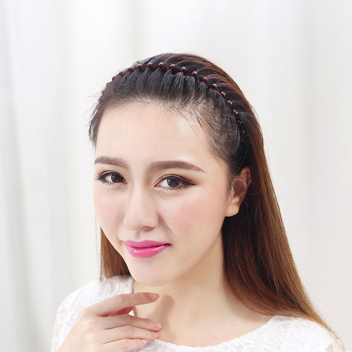 chaplet佩妮波浪发箍水钻