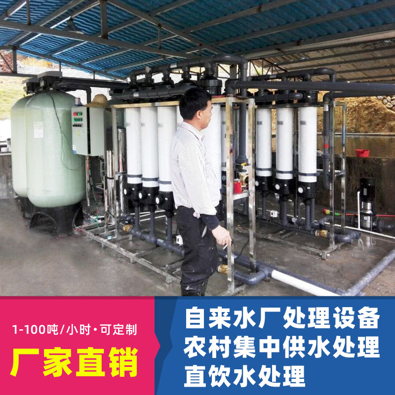 大型自来水厂农村直饮用水生活用水过滤器水净化设备净水机净水器