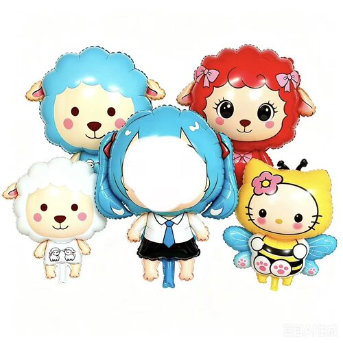 新款小羊铝膜小羊初音