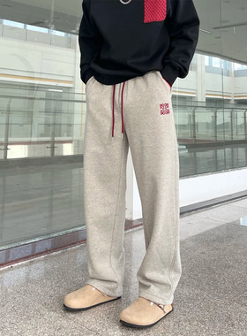 春季新款重磅刺绣休闲卫裤