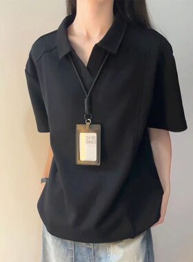 夏季重磅280G正肩polo衫男款