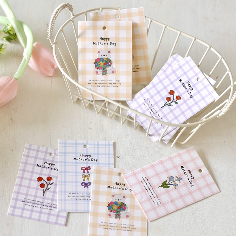 2025新款母亲节吊牌卡片烘焙包装装饰配件饼干蛋糕甜品饮料伴手礼