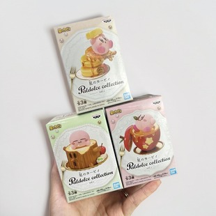 星之卡比 正版手办周边 眼镜厂 景品 甜点蛋糕收藏 万事屋 现货