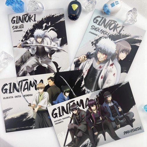 正版周边万事屋官谷明信片银魂