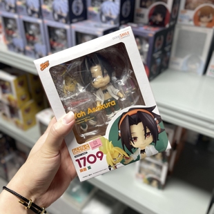 通灵王 正版手办周边 GSC粘土人 麻仓叶 Q版可动 万事屋