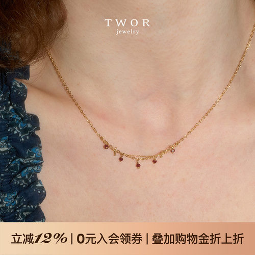 TWOR原创设计女复古时尚项链