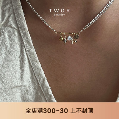 twor原创设计女琳琅吊坠蕾丝