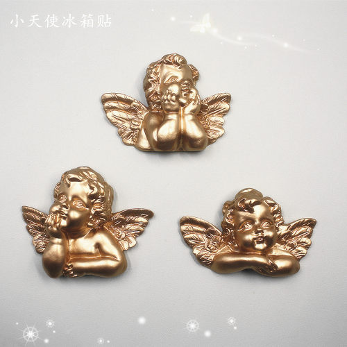 小天使冰箱贴欧式巴洛克3d立体