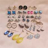 潮大气网红优雅耳钉耳饰女 气质百搭流行甜美新款 日韩简约个性 时尚