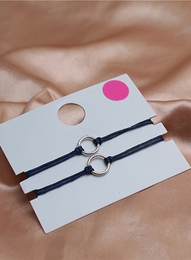 女款绳编日韩风格简约套装手链