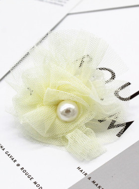 小清新外贸原单网纱手腕花结婚用演出装饰唯美韩版手花新娘92 C3